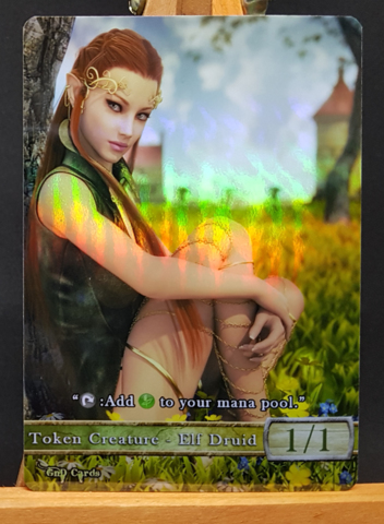 Foil Elf Druid #08